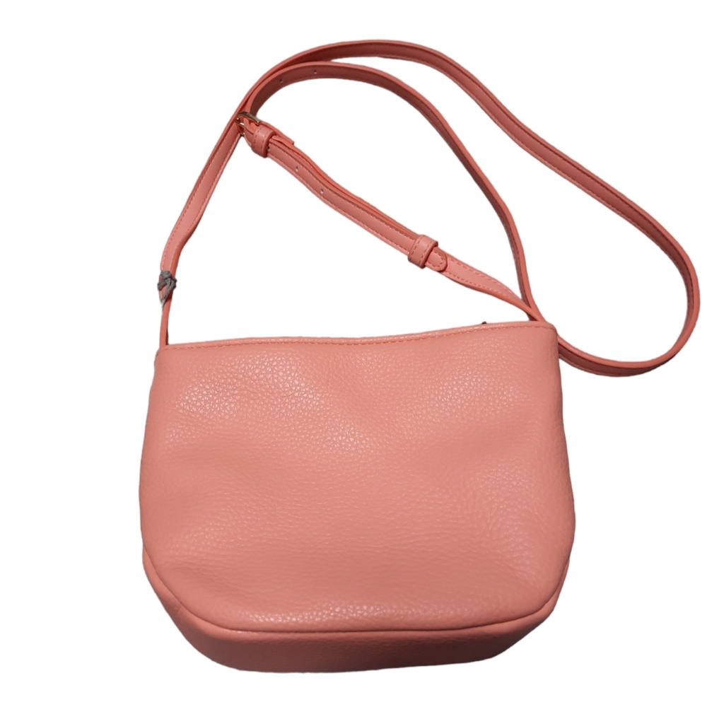 A new day bright orange crossbody purse NWT